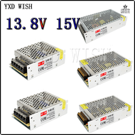 หม้อแปลง220V ถึง15V สำหรับแผ่นเรืองแสงแถบไฟ Led DC 13.8V 15V 2A 3A 5A 10A 15A อะแดปเตอร์พลังแถบ Led
