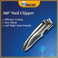 360° Twist Nail Cutter Clipper Manicure Rotate Right Left Hand Trimmer Nail Tool Toe Scissor Degree