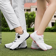 Golf Shoes golf Shoes golf Shoes Men's Shoes Waterproof Shoes Knob Laces Summer Anti-slip Breathable
