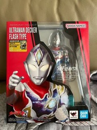 全新 初回限定版 SHF ULTRAMAN DECKER 帝卡 閃光型態 （咸旦超人）連特典