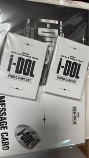 *未拆/散出* (G)I-DLE  i-DOL演唱會場周小卡 舒華 小娟  Minnie 雨琦 薇娟