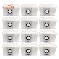 12 Pack Vacuum Dust Bags for Ecovacs Deebot X1 Omni Turbo Robot Vacuum Part