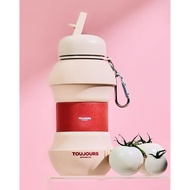Toujours White Tomato Foldable Bottle