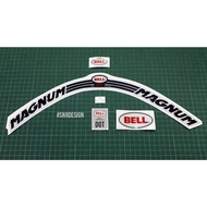 Magnum LTD - Helmet sticker kit