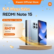 New REDMI Note 15 Smartphone |8GB+256GB, Massive 6000mAh battery, High-durability display glass