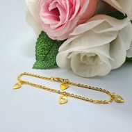 2 Gram Love Chain Young Gold Bracelet