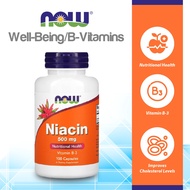 NOW Supplements, Niacin (Vitamin B-3) 500 mg, Essential B-Group Vitamin, Nutritional Health, 100 Cap