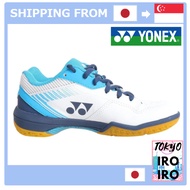 【Japan Quality】Yonex Power Cushion 65Z Badminton Shoes, white/ocean blue