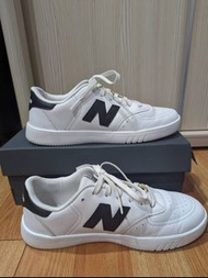 【二手】 New Balance 復古運動鞋_中性_白黑色_CT05WB1-D楦 CT05 小白鞋 27CM US9