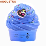 AUGUSTUS Diy Butter Slimes Fruit Set Diy Toys Non-Sticky Educational Soft Stretchy Scented Toy Modeling Clay Party Favors Sludge Toys Light Clay Toys Slimes Making Set