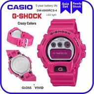 🇯🇵 Japan Set G SHOCK DW-6900RCS Crazy Colors DW-6900RCS-4DR / DW-6900RCS-4JF / DW-6900RCS-4J / DW-69
