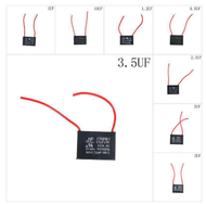 1pc JF CBB61 450V 1-16uF Ceiling Fan Motor Running Starting Capacitor, CBB61 450V 1-16uF Kipas Silin