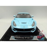Henson & Heaven 1:18 Ferrari F12 Berlinetta (Azzurro La Plata)
