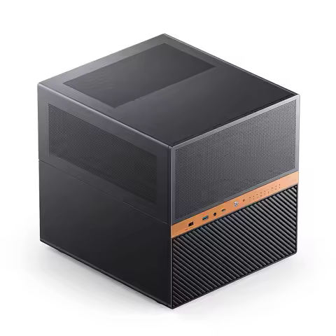 JONSBO N6 Computer NAS Case 9-Bay Home Network Storage 240 Water-Cooled MATX Motherboard Compatible 