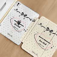 ZOYU | เคสใสป้องกันพร้อมช่องเสียบปากกาและขาตั้งหมุนสำหรับ iPad Air 6 iPad Pro iPad mini 6 iPad 9 iPa