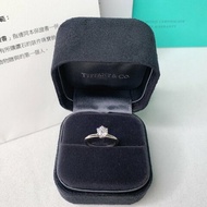 Tiffany 39分六爪天然女鑽戒