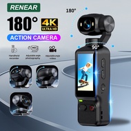 Portable HD 4K Action Camera Manual 180 Degree Rotation For YouTube Vlog Video Recording Record Life