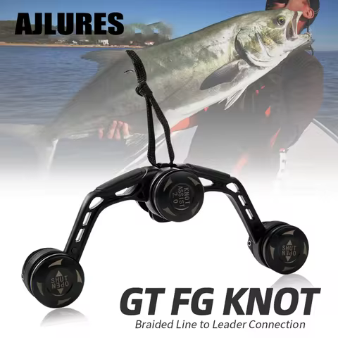 Knotter Assist Fishing Accessory GT FG FR KNOT ASSIST Machine Winder Line Wire Knotting Machine Fish