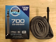 ยางในจักรยาน เสือหมอบ Vee Tire Co 700x23/28 ความยาววาวล์ 48/60/80 mm