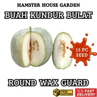HSK [15pc] BIJI BENIH BUAH KUNDUR BULAT | ROUND WAX GUARD 640 SEED BIJI BENIH SAYUR KUNDUR
