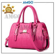 AMGO (VERY POPULAR BAG) Ohanel Channel Women Handbag Premium Branded Sling Satchel Beg Woman Bag Han