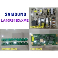 SAMSUNG LCD TV LA40R81B LA40R81BX XME Power Board SIP400B BN44-00167B Inverter Board V235-001 T-Con 