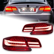 AKD Car Styling for BMW E92 LED Tail Light 2006-2012 M3 325i 330i Coupe Tail Lamp DRL Signal Brake R