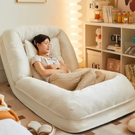 Cloud Lazy foldable recliner chair single lazy sofa bed