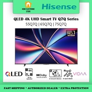 [NEW] Hisense QLED 144Hz Refresh Rate 55" 65" 75" Inch Q7Q 4K Smart TV UHD Vidaa TV 55Q7Q 65Q7Q 75Q7