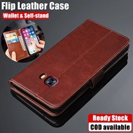 For Samsung Galaxy C9 Pro 6.0 inch SM-C9000 C900F C9008 C900Y Premium Leather Flip Folio Wallet Case with Card Holders Self-stand Shockproof Cover