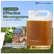 EM Lanti EM4 Effective Microorganisms EM Pertanian Akuakultur Ternakan Baja Organik Rawatan Air Kola