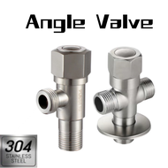 SUS304 Angle Valve 2 Way 1/2"×1/2“For Toilet Bidet Faucetone in and two out faucets, double switches