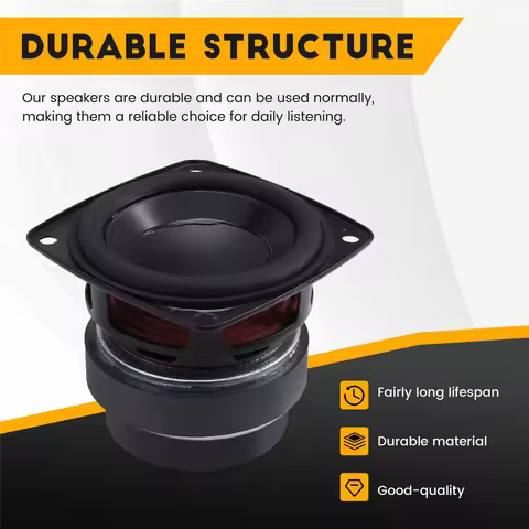 New 2.75 Inch Portable Full Range Speaker 4 Ohm 20W HiFi Speaker Music Sound Bluetooth Loudspeaker f