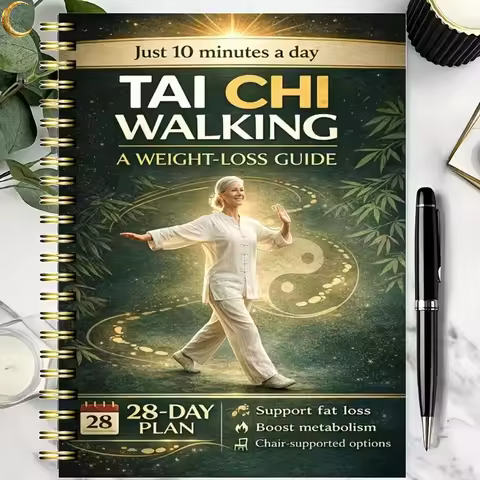 28 Day Transformation Challenge: A Simple 4-Week Tai Chi Walking Plan for the Elderly - Only 10 Minu