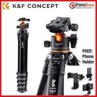 K&F Concept SP4022 Compact Travel Aluminium Tripod