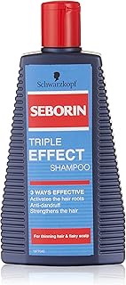 Schwarzkopf Singapore Seborin Triple Effect Dandruff Shampoo, 250 milliliters