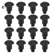 16Pcs Plastic Rivets Clip 4mm x 5mm x 15mm Black