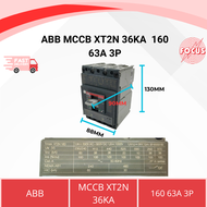 ABB SACE XT2S 50KA /XT2H 70KA /XT2N 36KA 160 63A 3 POLE MCCB