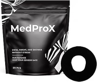 MedProX Decxom G7 Adhesive Patches- Sensor Covers for CGM Device Waterproof & Sweatproof 10-14 Days,