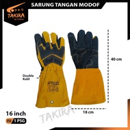 Sarung Tangan Las Modifikasi Welding Leather Glove