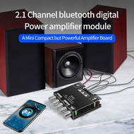 ZK-MT21 Bluetooth 5.0 subwoofer amplifier2.1 papan saluran 50WX2 + 100W kuasa audio amplifier stereo