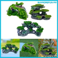 [BuymorefunMY] Tank Decoration Aquarium Decoration Rock Hiding Cave, Decorative ,Aquarium Mountain View Stone for Aquarium Tank