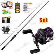 (beli 1 dapat 6) pancing 1 set lengkap kuat / joran pancing 1 set murah / Joran Pancing 1 Set Reel B