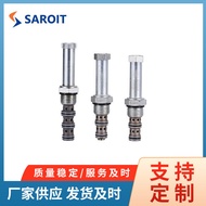 Hydraulic Valve Hydraulic Control Threaded Cartridge Solenoid Valve Carbon Steel Two-Position Three-