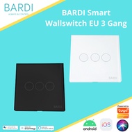 BARDI Smart Wall Switch Touch EU3 Gang WiFi Smart Switch