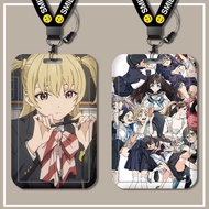 Akebi's Sailor Uniform  Bus Pass Card Subway Pass Access Control Card Elevator Card Student Campus I