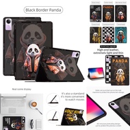 For Xiaomi Redmi Pad SE 11 inch 2023 Redmi Pad 10.61 inch 2022 Kids Tablet Cute Cartoon Panda Stand Leather Flip Book Shockproof Cover