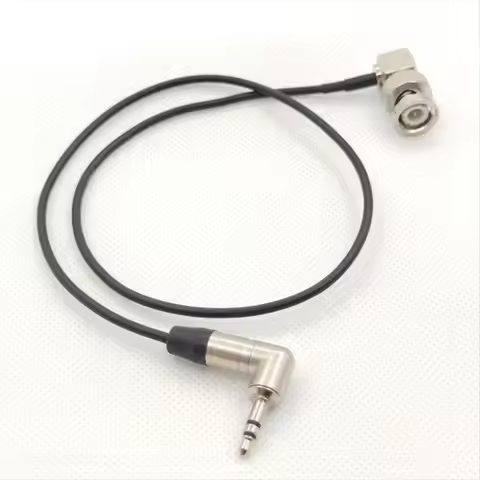 ABGN 3.5mm TRS to BNC Timecodes Cable for C300/C500/F55/ZoomF8 Camera for Enhances Your Camera Timec