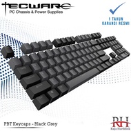 Tecware PBT PBT Keycaps Double-Shot PBT - White Grey