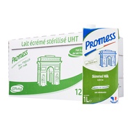 Promess Fresh UHT Fresh French Milk - Skimmed - Case